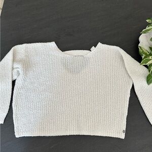 Roxy Cozy White Sweater